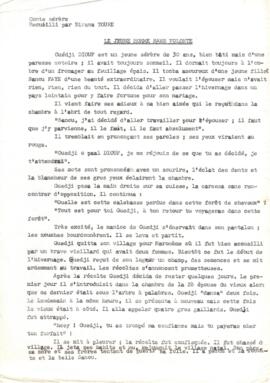 Le jeune homme sans volonté