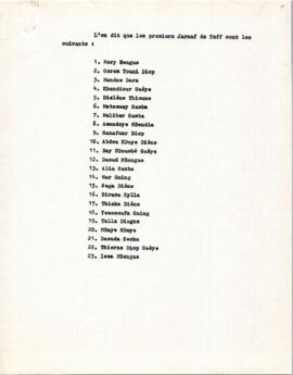 Origine des Lébou – Premiers Jaraf de Yoff