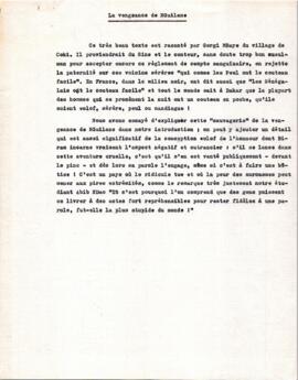 La vengeance de Nguilane