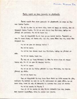 Netti xarit yu doon jamaale te yëgëwulñu