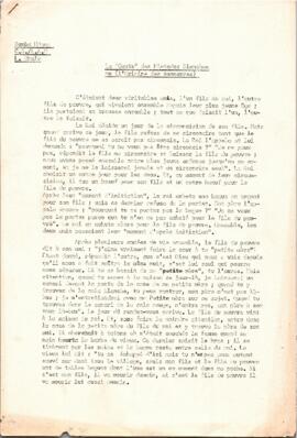 Le "conte" des pintades blanches ou l’origine de tonnerres