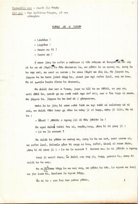 Kumba ak u fasam (wolof)